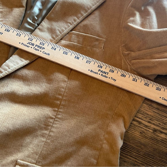 Vintage Cambridge Classics Mervyns Camel Corduroy Sport Coat Elbow Patches 42 - Picture 13 of 16